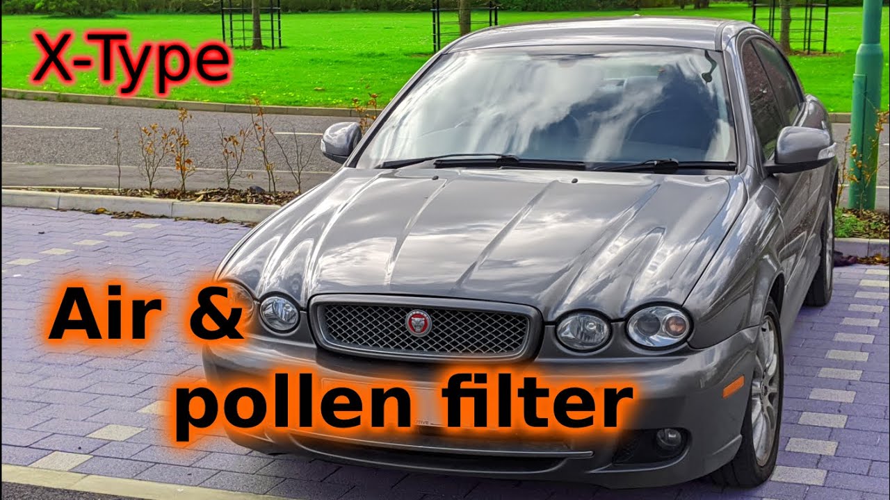 Pollen and Air filter change - X-type Jaguar