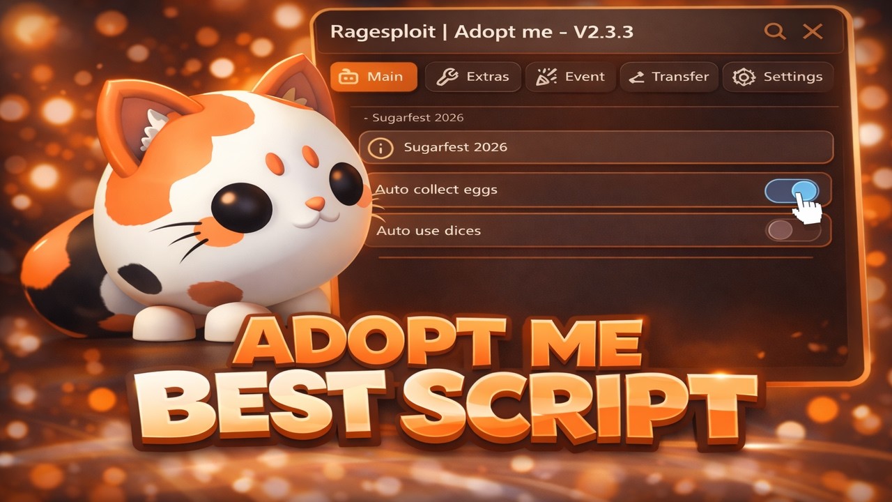 [ CANDY EGGS 🍭] EVENT AUTOFARM ADOPT ME SCRIPT | AUTO FARM CASH | AUTO GROW EGGS & PETS🍭CANDY EGGS!🍭