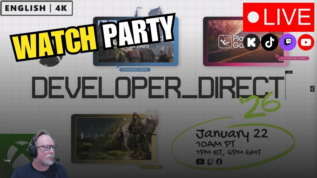 Xbox Developer Direct 2026 Watch Party With Renfail