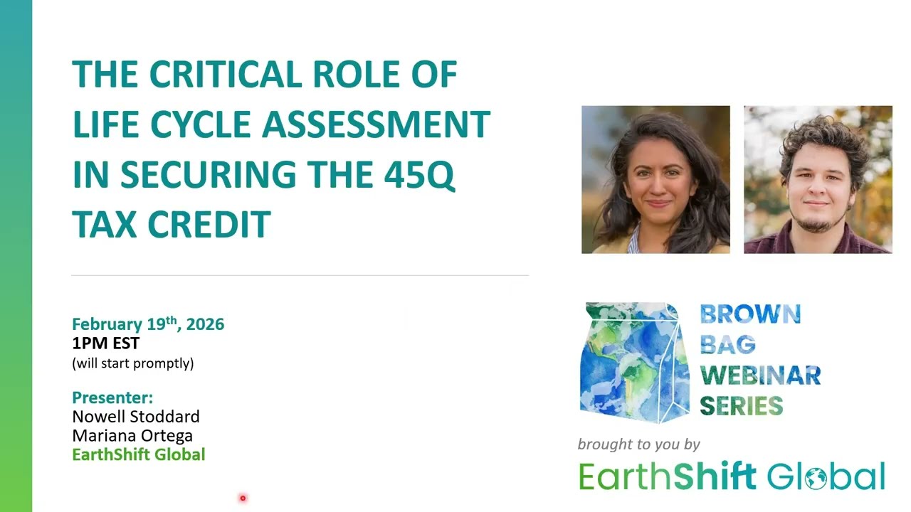 The Critical Role of Life Cycle Assessment in Securing the 45Q Tax Credit