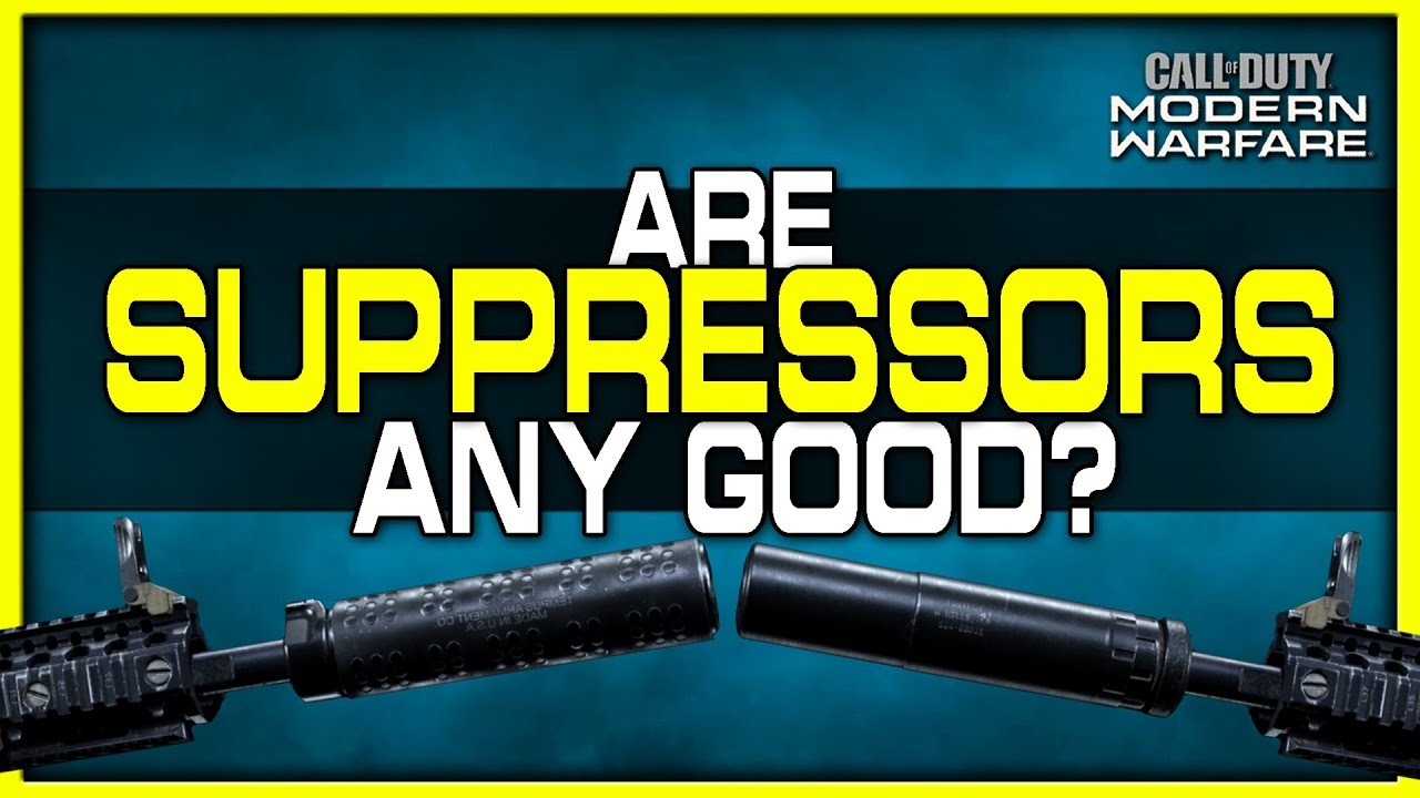 Are Suppressors Any Good in Modern Warfare?  (Which Suppressor is Best?)