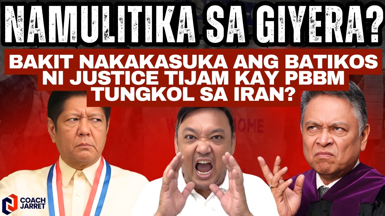 NAMULITIKA SA GIYERA?! Bakit nakakasuka ang batikos ni Justice Tijam kay PBBM tungkol sa Iran?