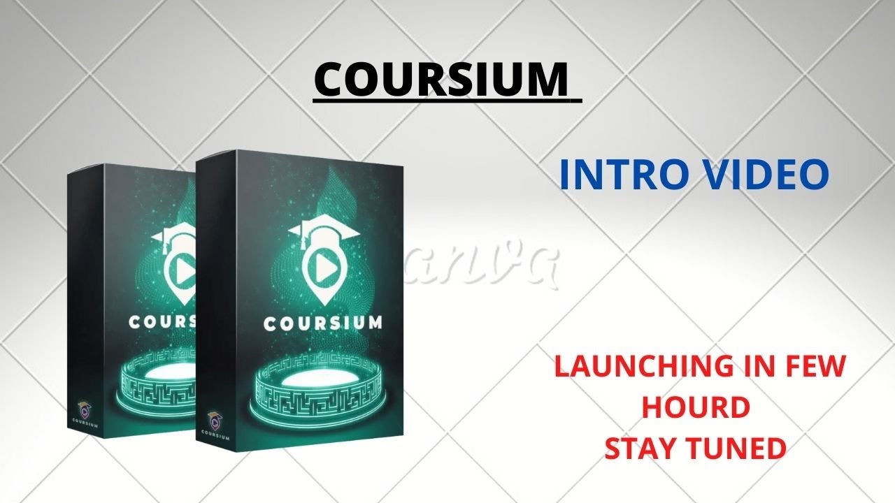 COURSIUM|SHORT REVIEW | INTRO VIDEO