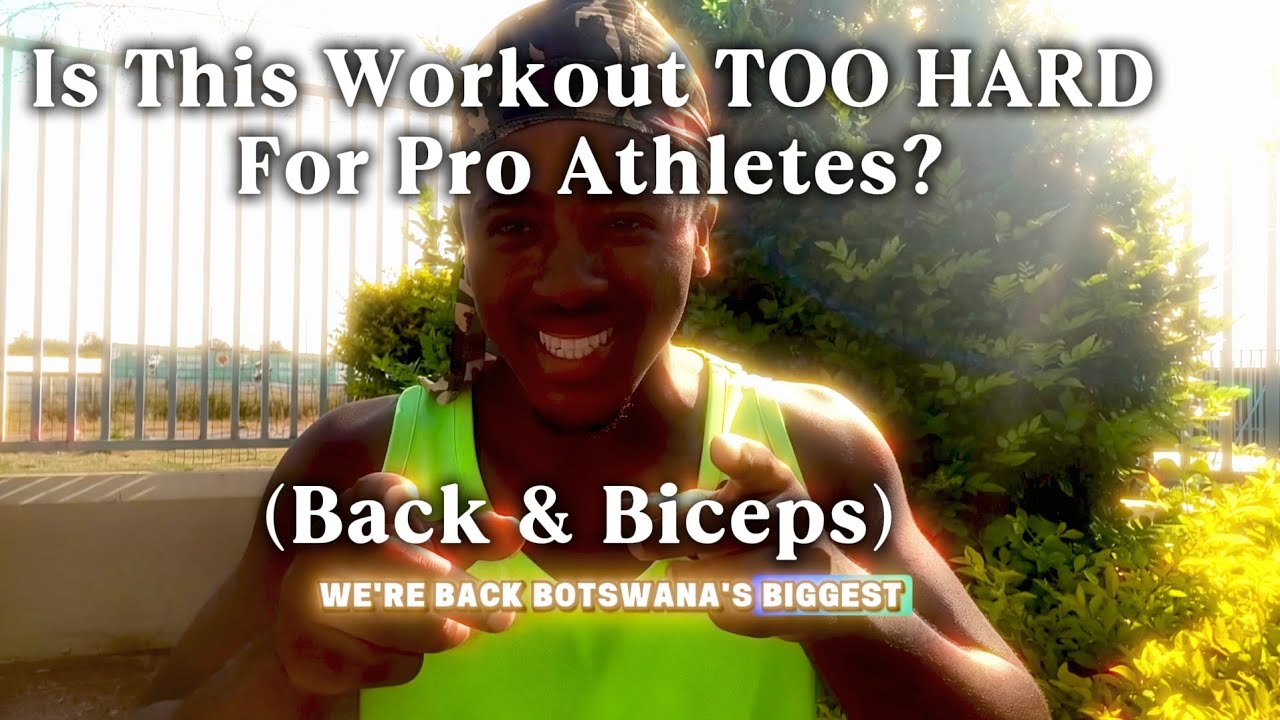 ​I Gave Pro Basketball Players My Back Workout… THEY QUIT.