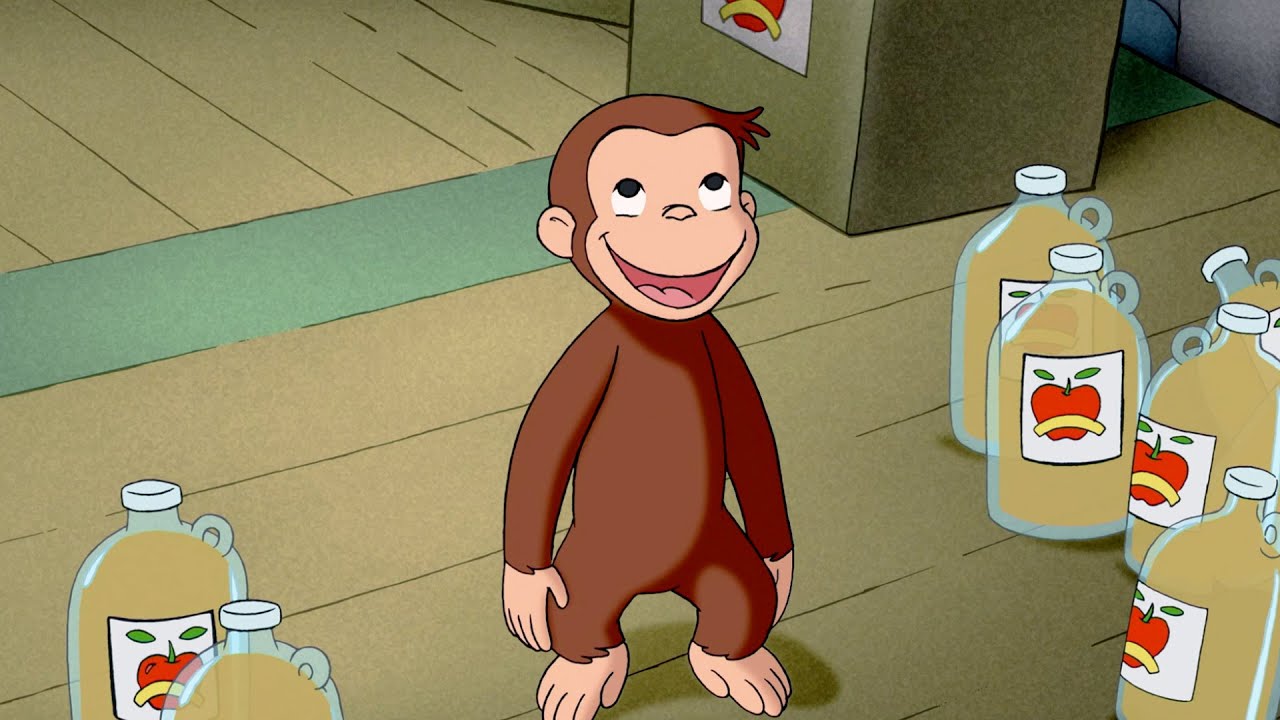 ジョージのリンゴ搾り機！ 🐵 おさるのジョージ
