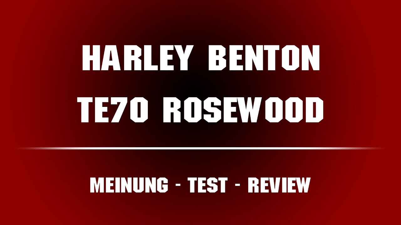 Harley Benton TE 70 Rosewood - Meinung und Test