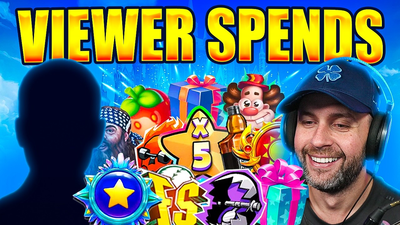 I LET MY SUBSCRIBER CALL SLOTS FOR ME & SPEND MY BALANCE!!