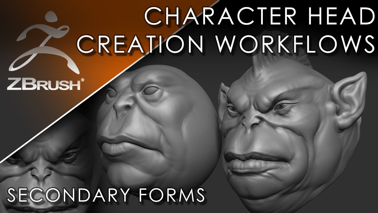 Character Head Creation Workflows - Secondary Forms