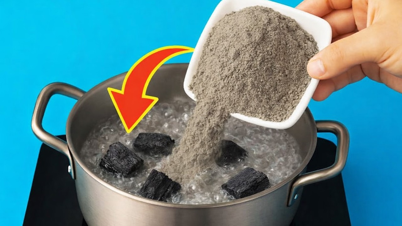 Boil charcoal and turn it into dollars – DIY trick that surprises everyone 😱