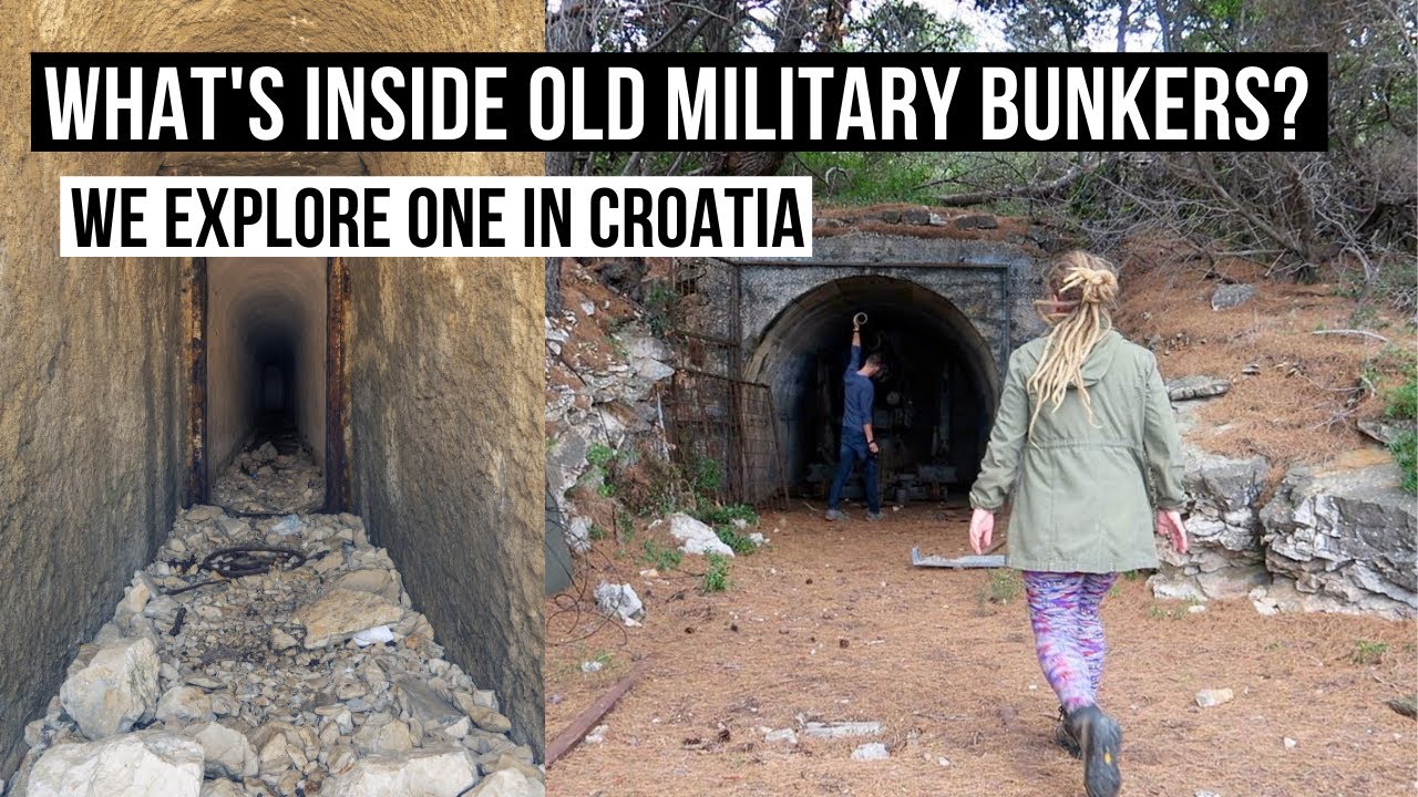 What we found inside an old military bunker on Mljet, Croatia