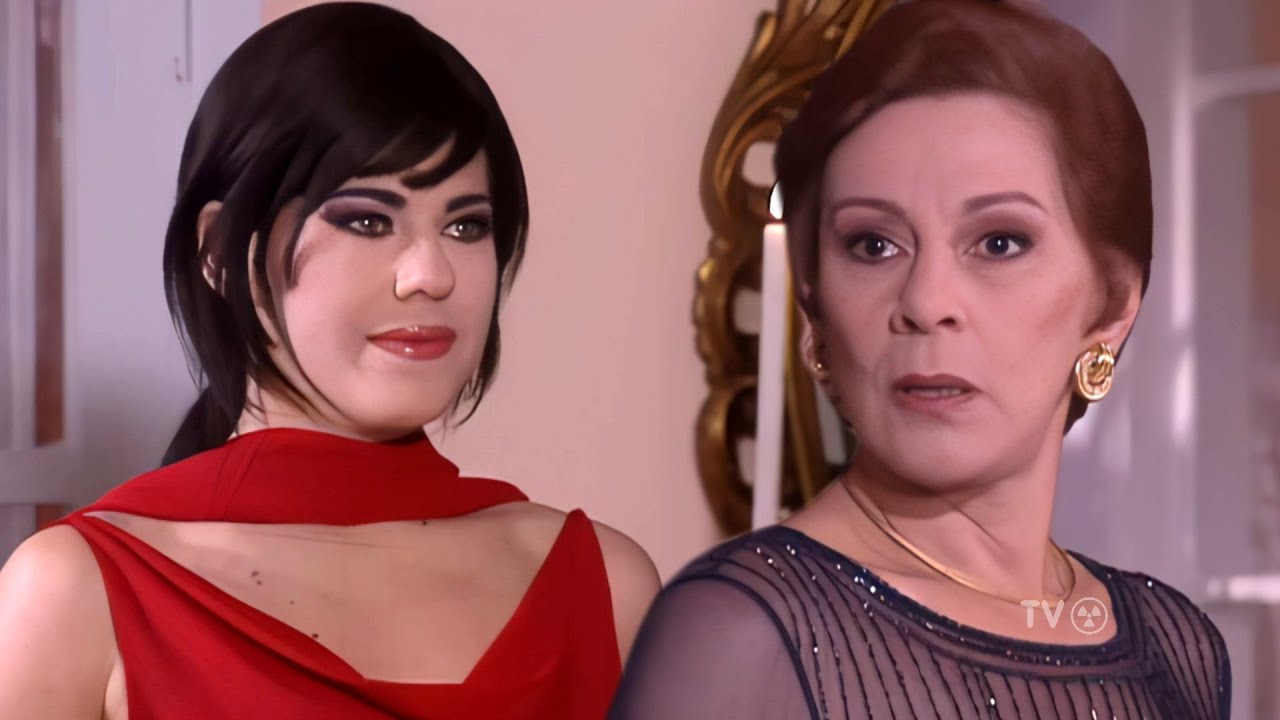 Marisol - Ver&ocirc;nica estraga a festa de Amparo e revela que &eacute; Marisol - Cena em HD