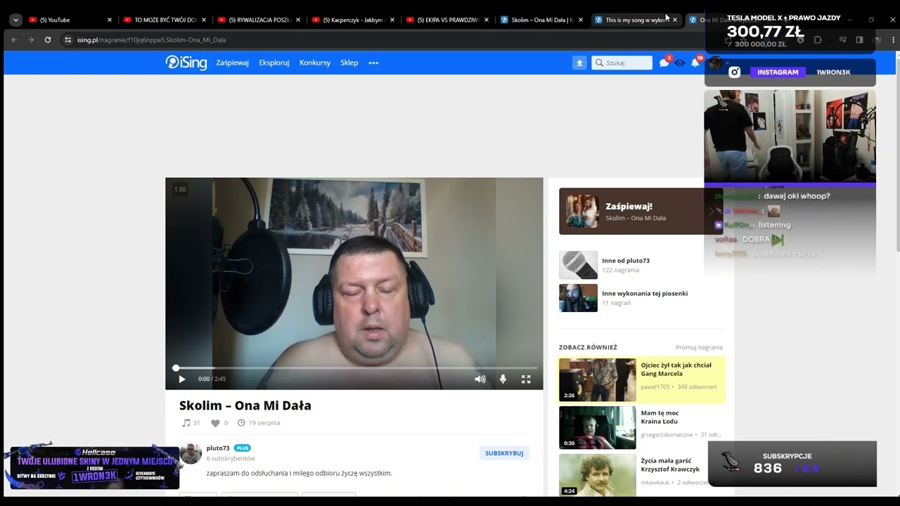Wronek znalazł ojca!! | 1wron3k