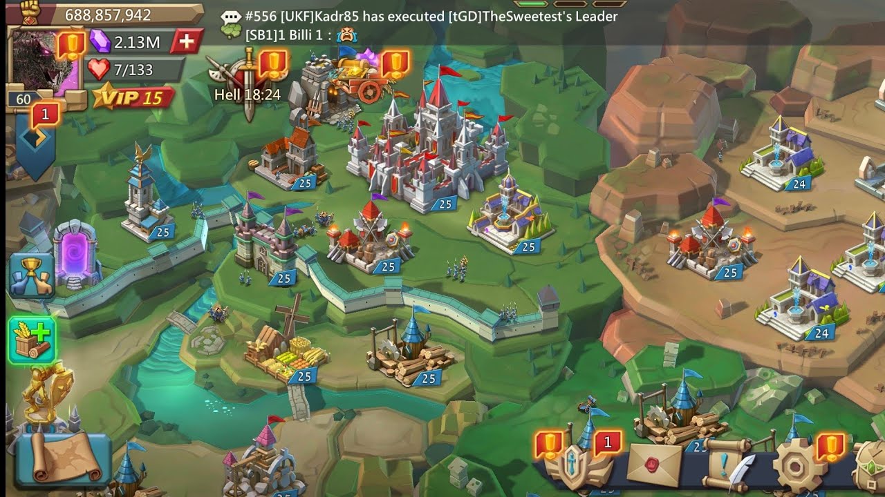 Let's rebuild my rally trap live! Lords Mobile