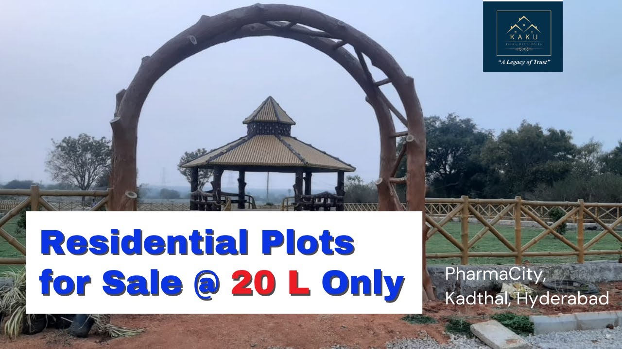 Residential Plots for Sale @ 20 L in Kadthal Hyderabad | PharmaCity | Kaku's Indraprastha