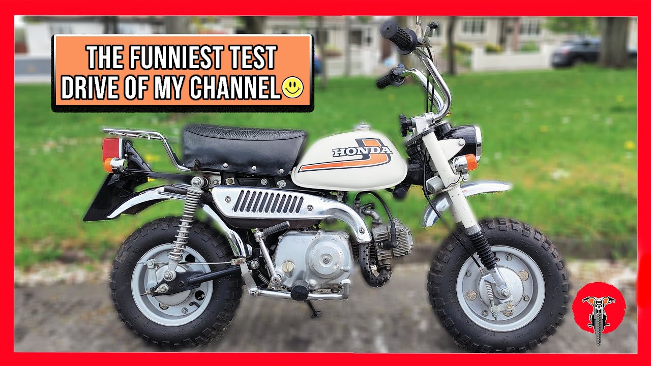 1978 Honda Z50 Monkey REVIEW - 1978 Honda z50 minitrial 