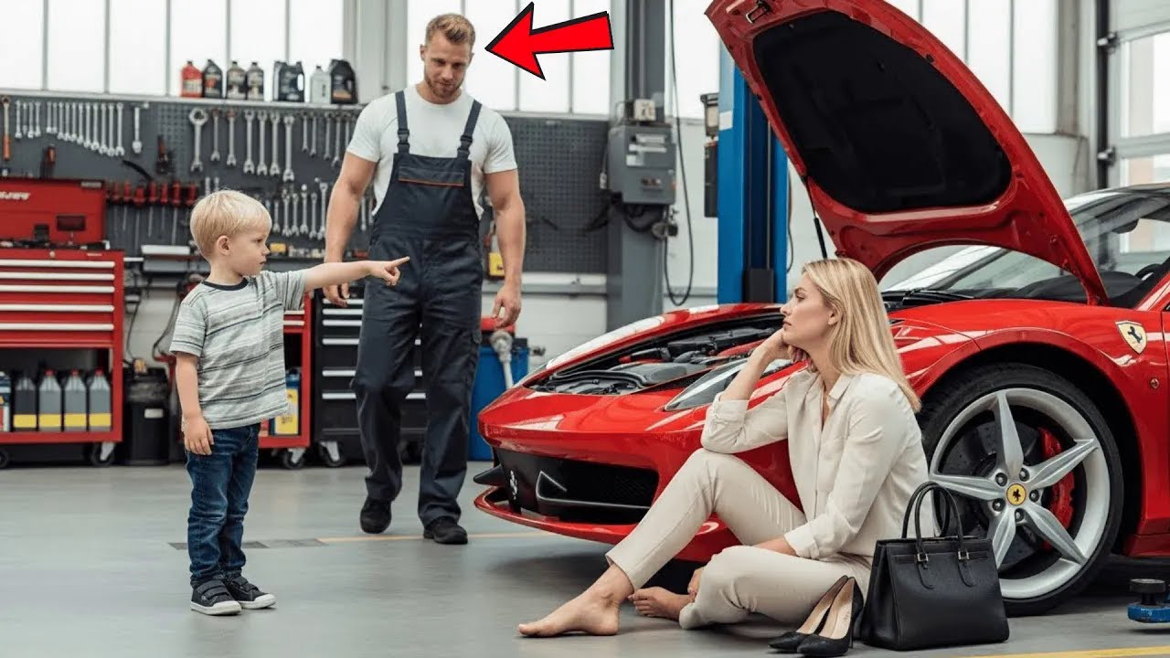 &bdquo;Weinen Sie Nicht, Mein Vater Kann Ihnen Helfen&ldquo; Sagte Der Barf&uuml;&szlig;ige Junge Zur Ferrari-Million&auml;rin