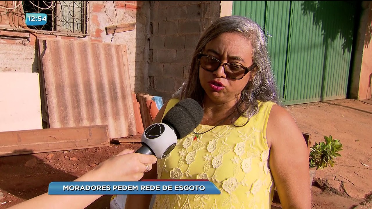 BG - Moradores pedem rede de esgoto - 07-02-2018