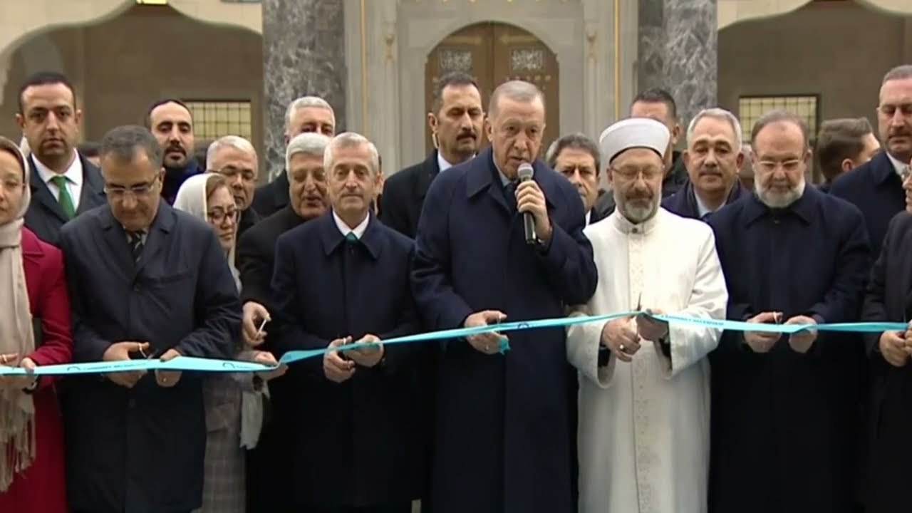Cumhurbaşkanı Şahinbey Millet Camii Açılışını Gerçekleştirdi