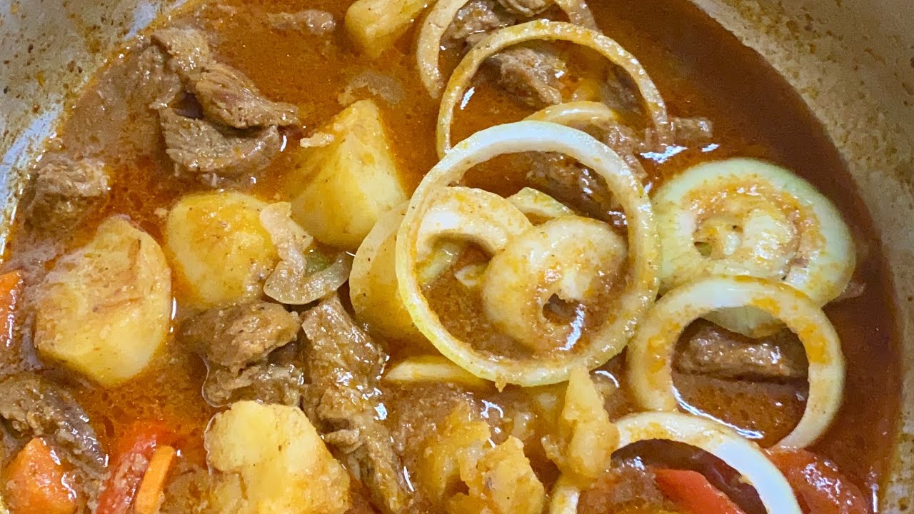 Men Kòman w fè sòs vyann bèf ak pòm de tè  karot 🇭🇹
