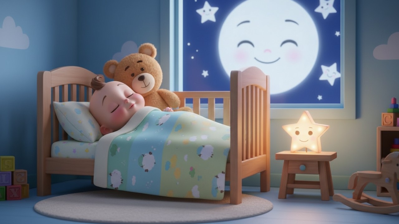 Canción de Buenas Noches para Dormir 🌙 | Canciones infantiles para dormir | Baby Song Español para