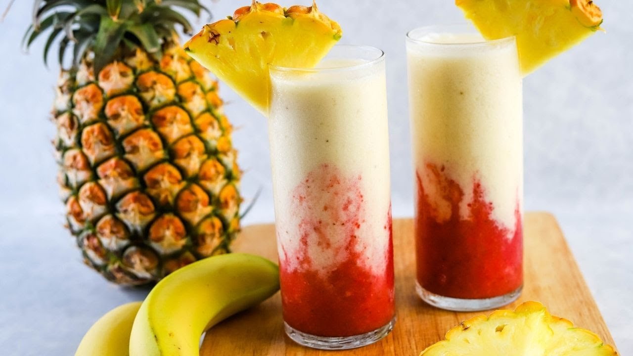 LAVA FLOW: The ULTIMATE frozen TROPICAL COCKTAIL | Quick & easy