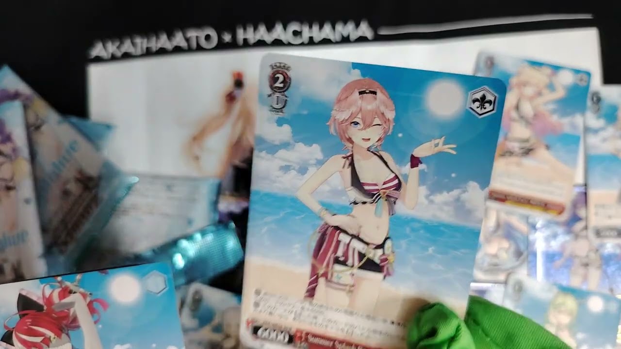 Summer Hololive Cards
