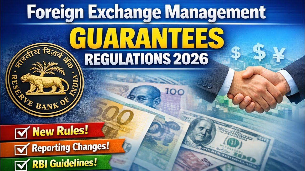 RBI&rsquo;s 2026 Guarantees Regulations Simplified | Major Changes Announced #RBIUpdates #FEMA #finance