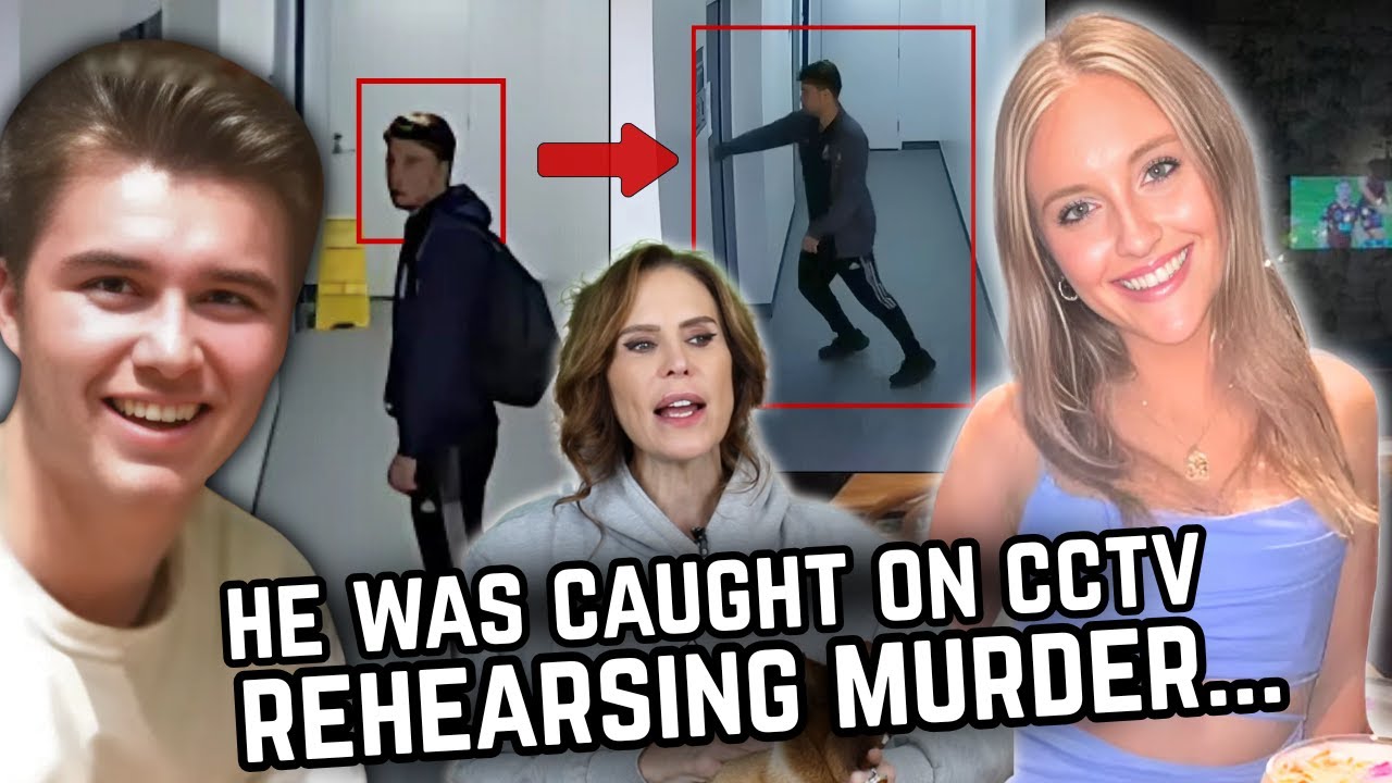 Ex boyfriend turned stalker, caught on CCTV REHEARSING MURDER...