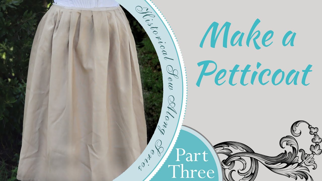 Petticoat Sew Along Part 3