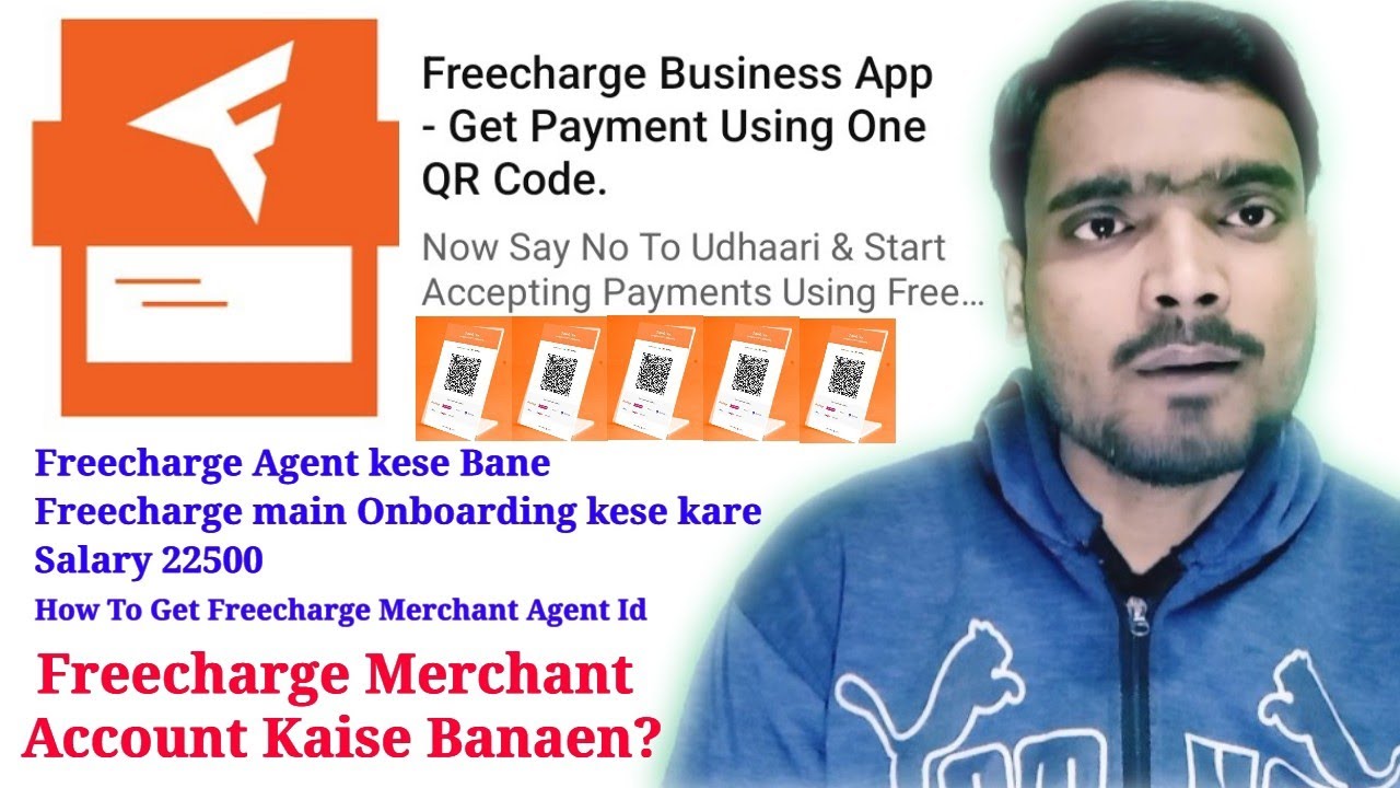 Freecharge Business App Get Payment Using One QR Code | Freecharge Merchant Account Kaise Banaen?