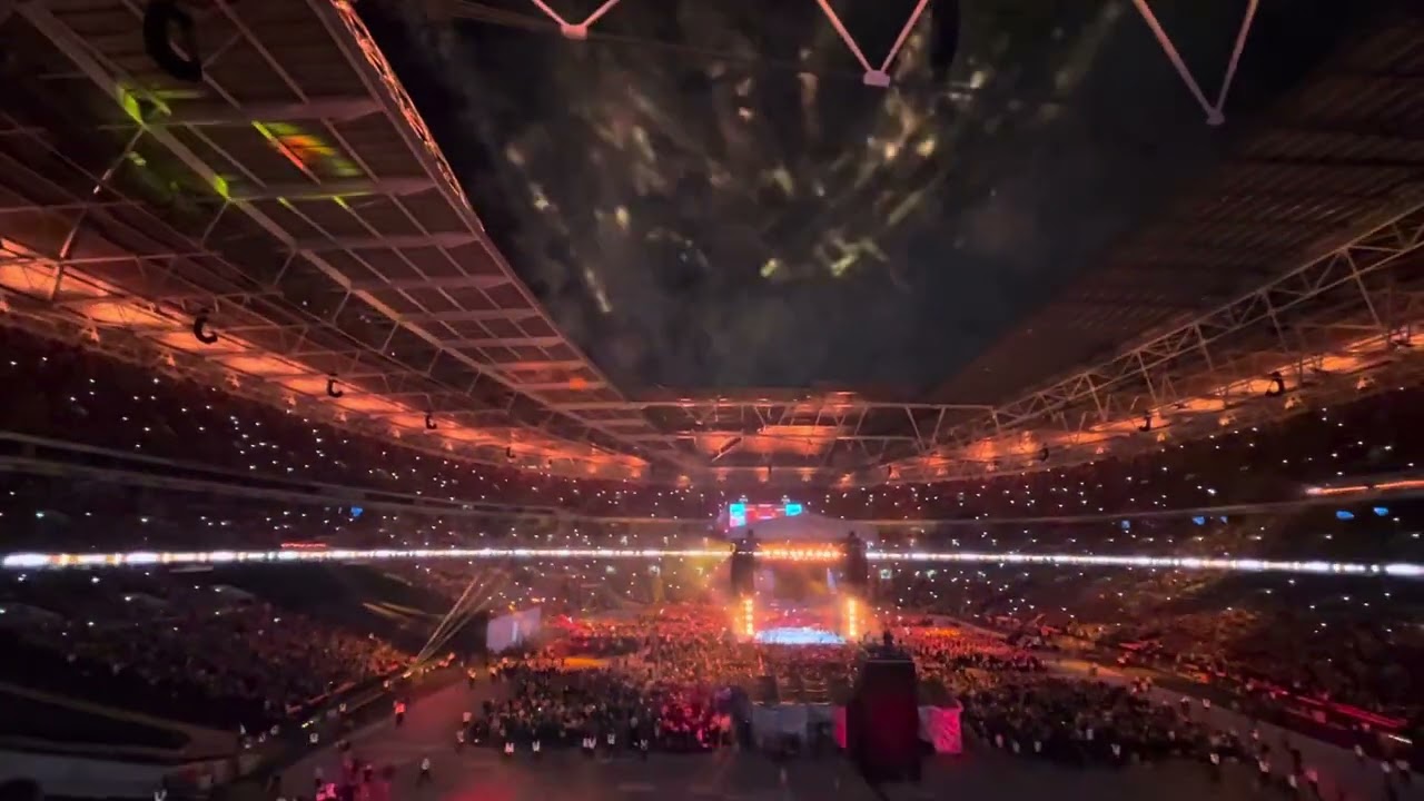 Adam Cole ‘Bay Bay’ Entrance & MJF All In Wembley Stadium