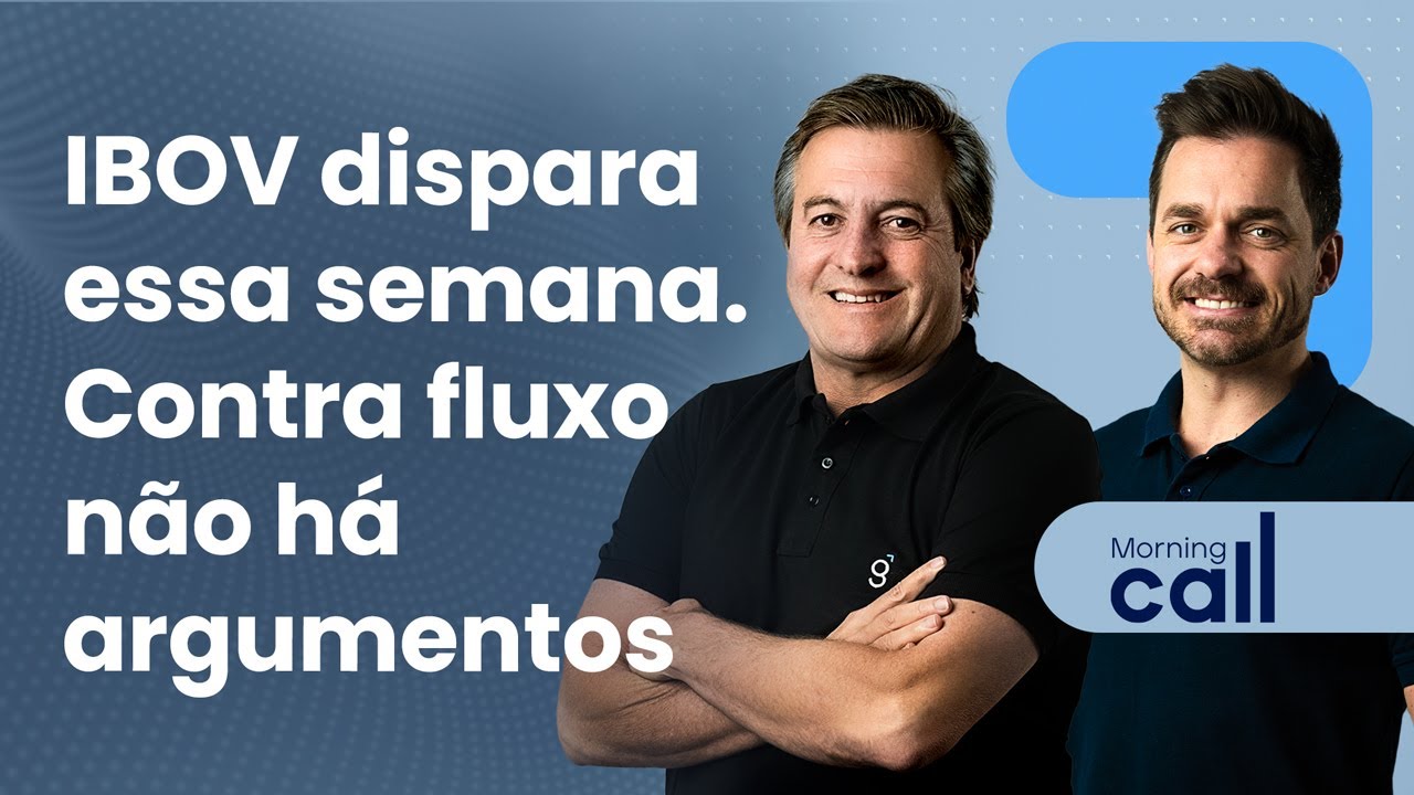🔴 23/01/26 IBOV dispara essa semana | Contra fluxo não há argumentos | Morning Call