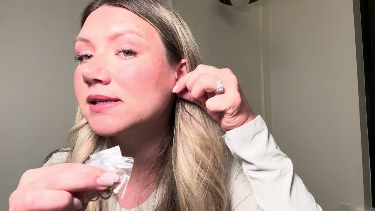 Honest review of Hypoallergenic Steel Earrings (try-on)