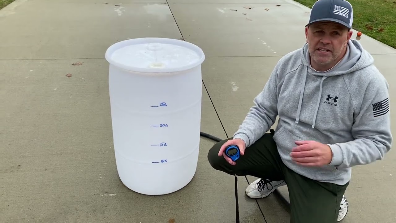 Our Gas Powered Soft Wash System Flow Test! How Many GPM’s??