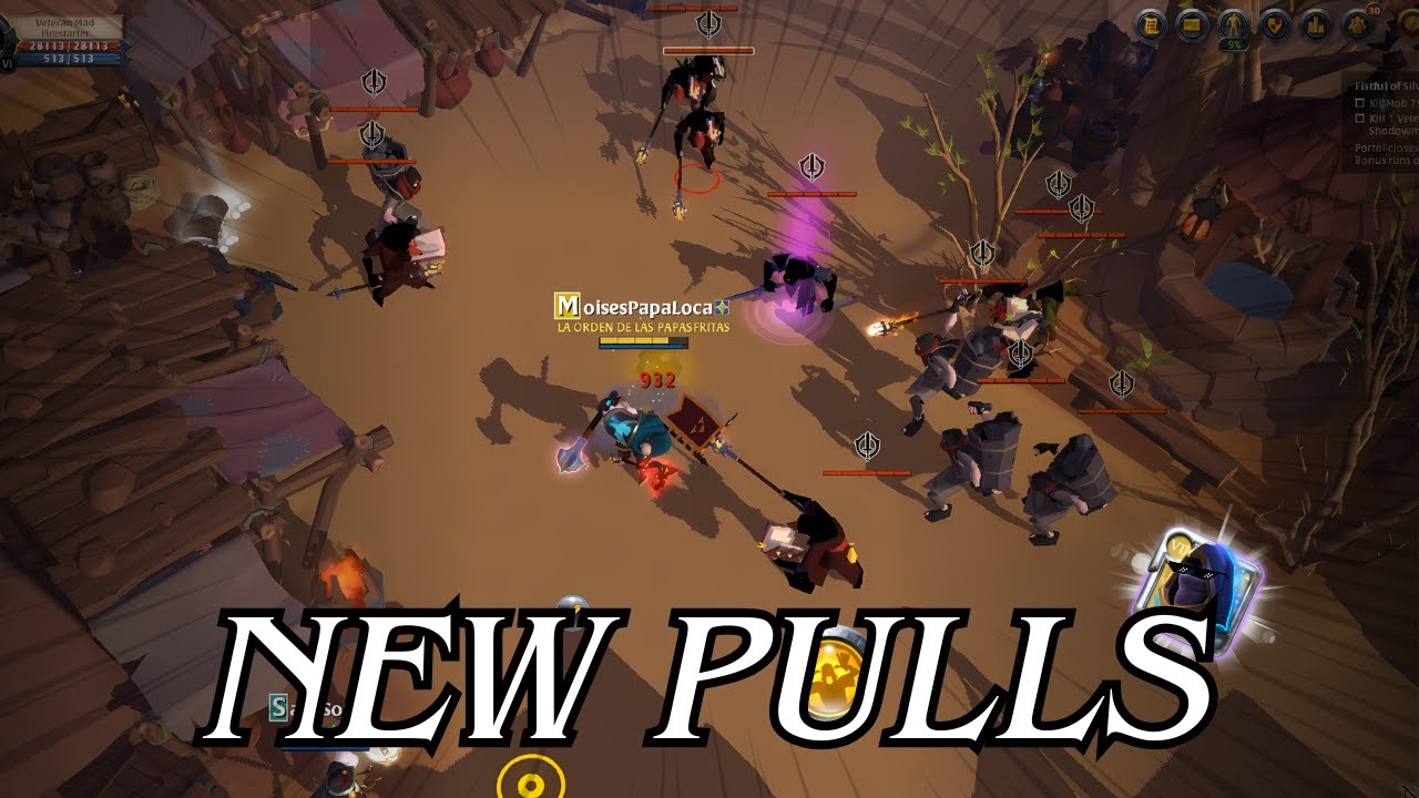 Albion Online HCE Fistful of Silver 18 New Big Pulls - Tank POV + Chest.