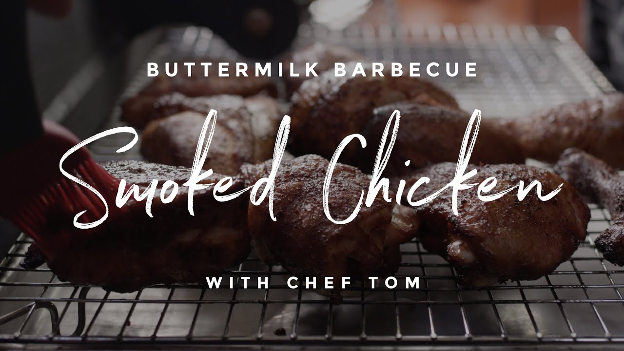 Buttermilk Barbecue Smoked Chicken