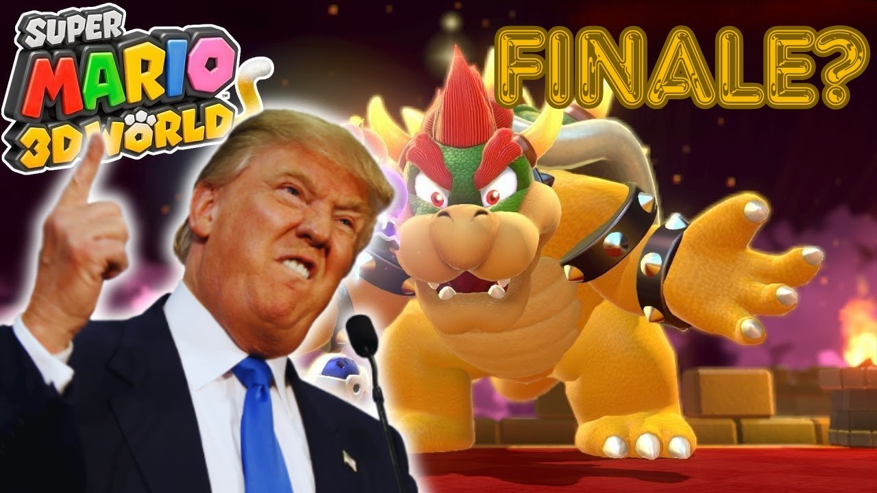 Presidents FINISH Super Mario 3D World?!