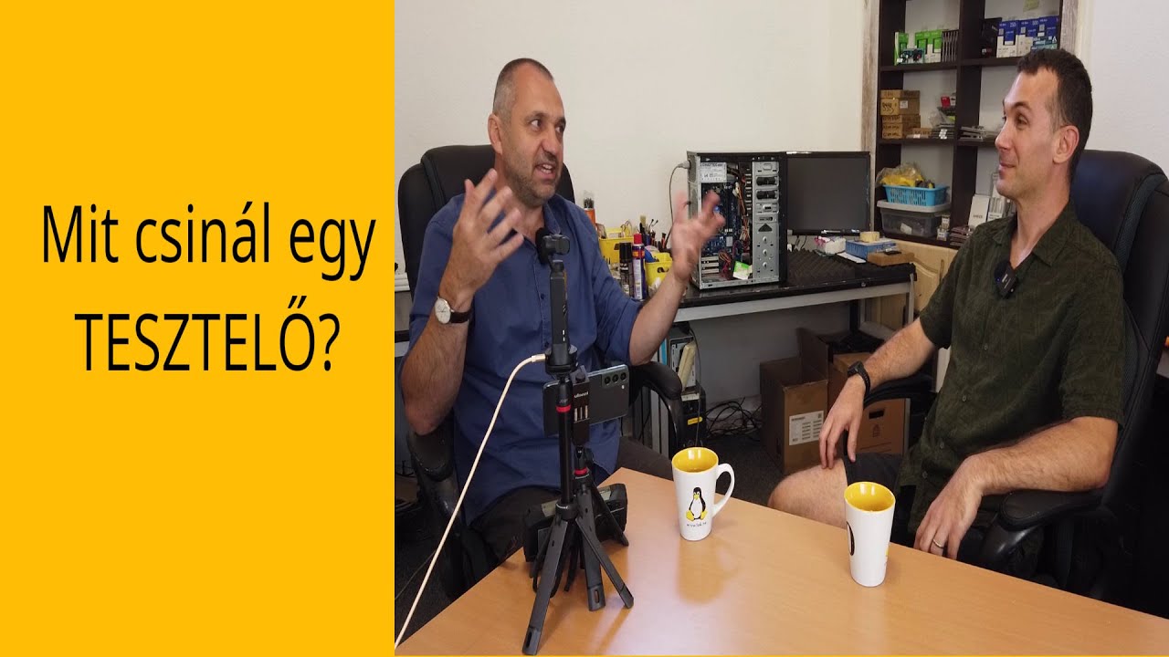 Mit csinál egy szoftvertesztelő? Beszélgetés Gajdos Csabával. - 2025-08-29 -