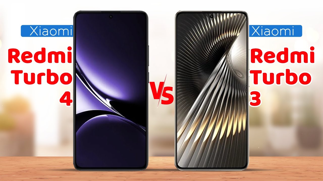 Xiaomi Redmi Turbo 4 vs Xiaomi Redmi Turbo 3 Full Specs Comparison