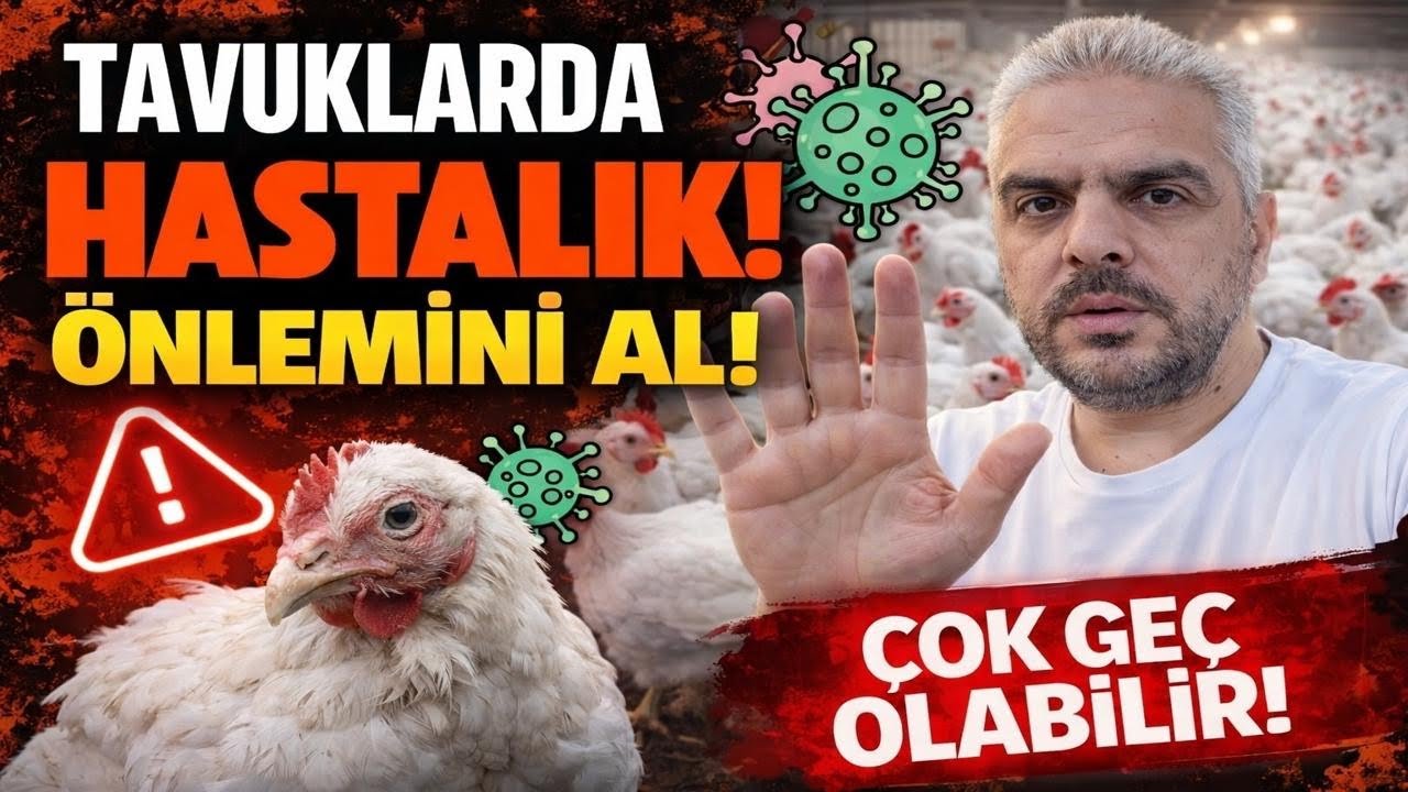 Bu Hastalıklar SÜRÜNÜ YOK EDEBİLİR! Broiler Yetiştiriciler Dikkat!!