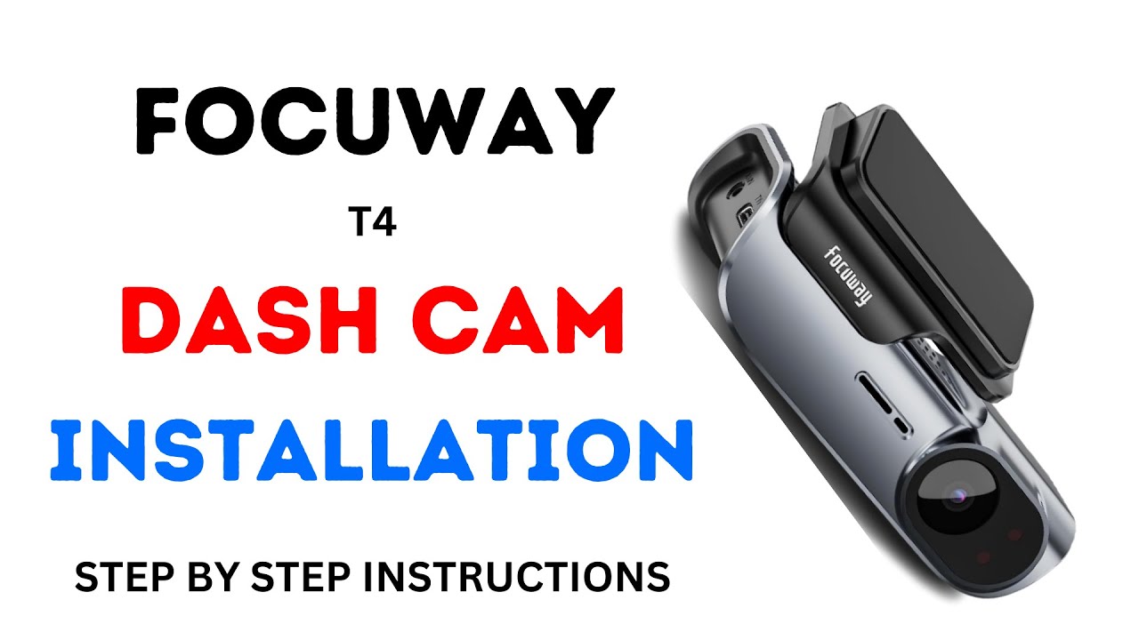 HOW TO INSTALL THE FOUCWAY T5-CA 4K DASH CAM - STEP BY STEP INSTRUCTIONS FOUCUWAY Hidden Dash Cam