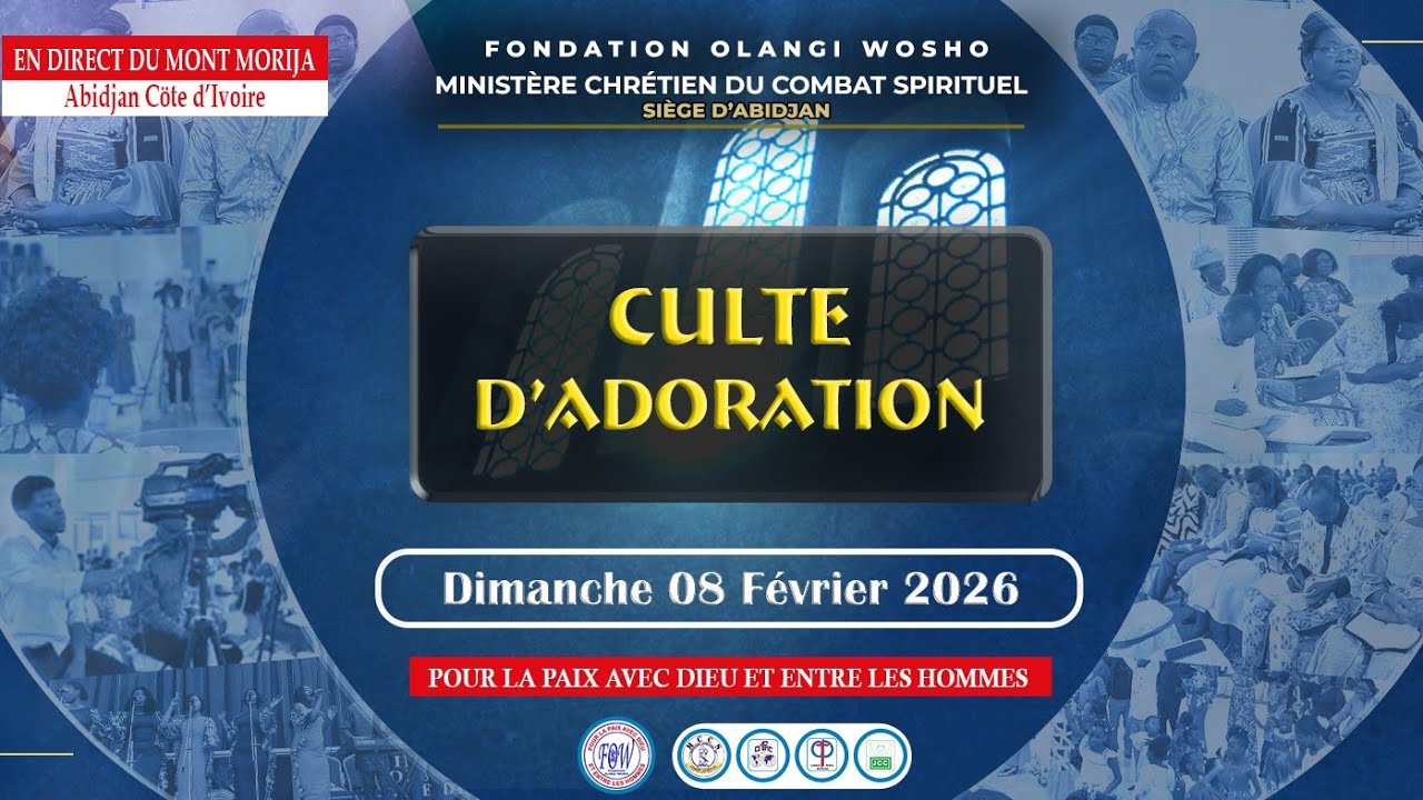 CULTE D'ADORATION DU DIMANCHE 08.02.2026