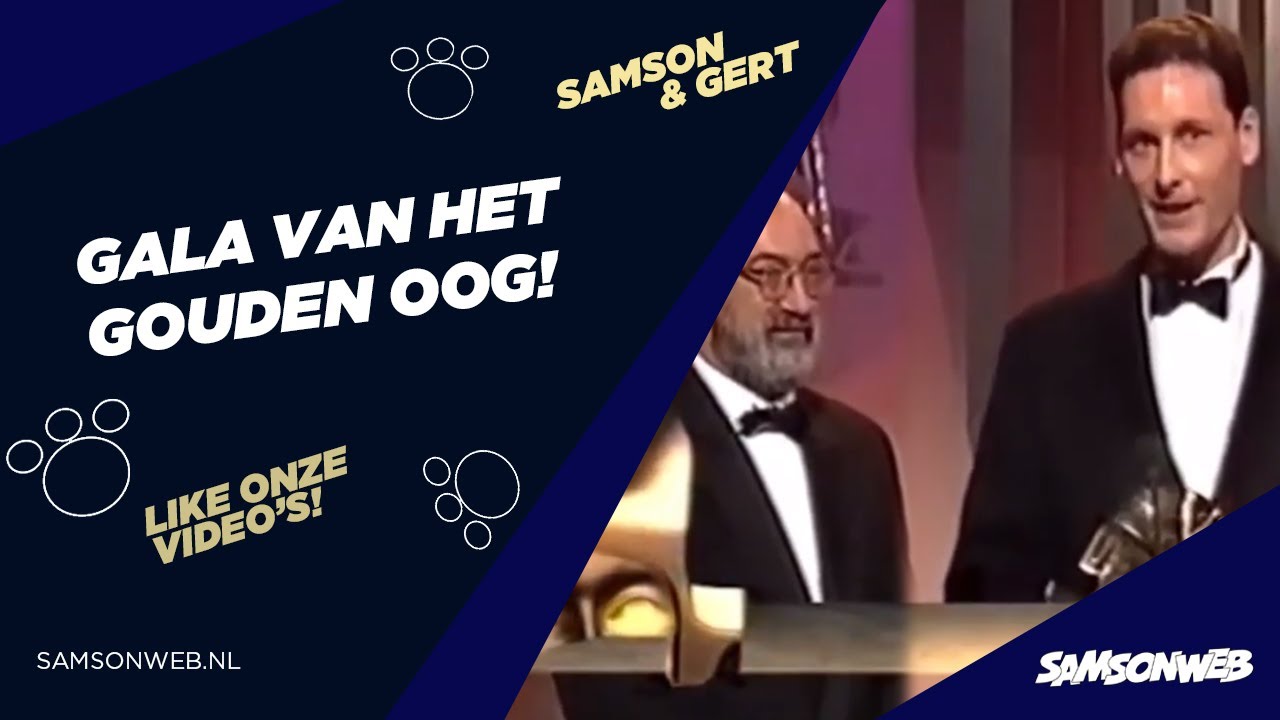 Samson & Gert winnen Gala van het Gouden Oog (1996)