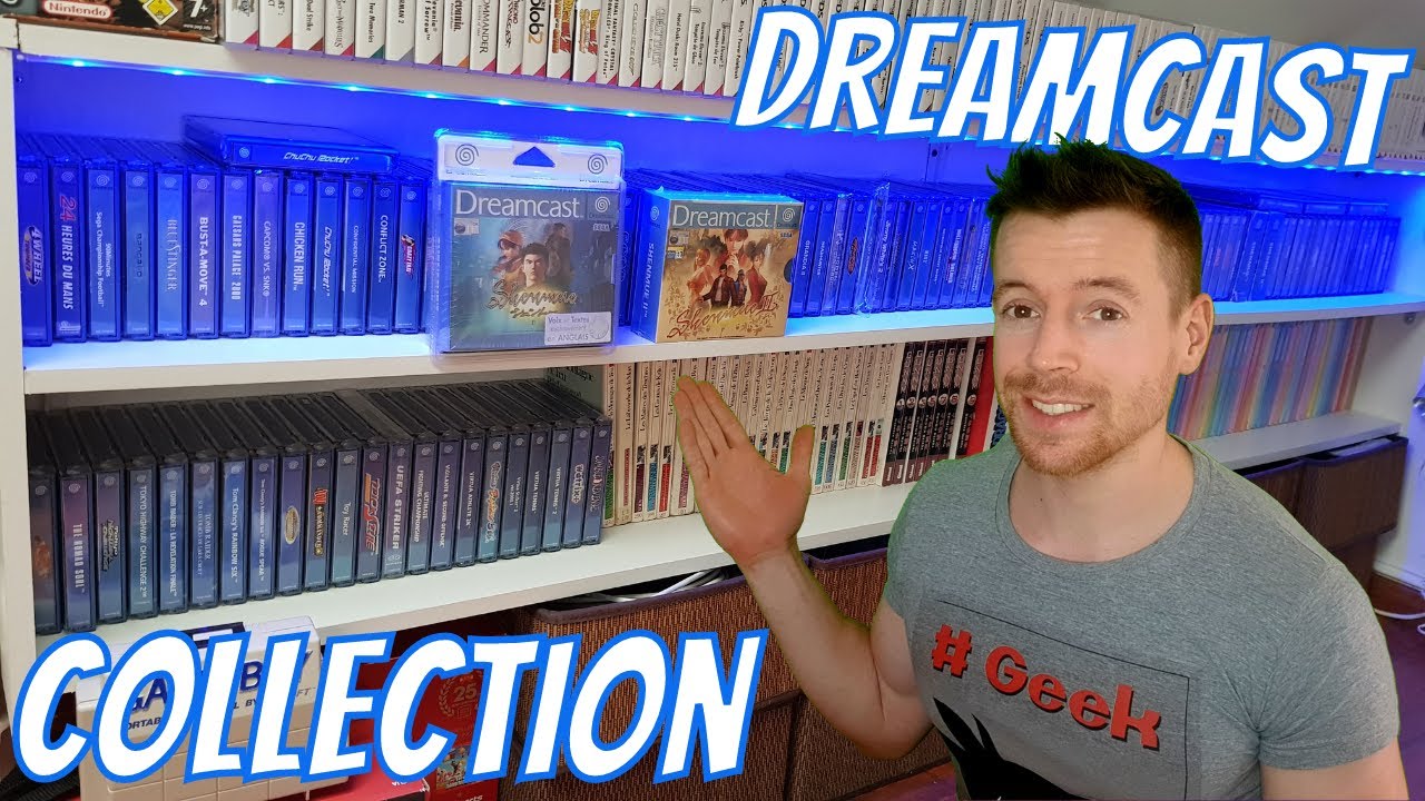 COLLECTION: La moitié du Full Set SEGA DREAMCAST 😁