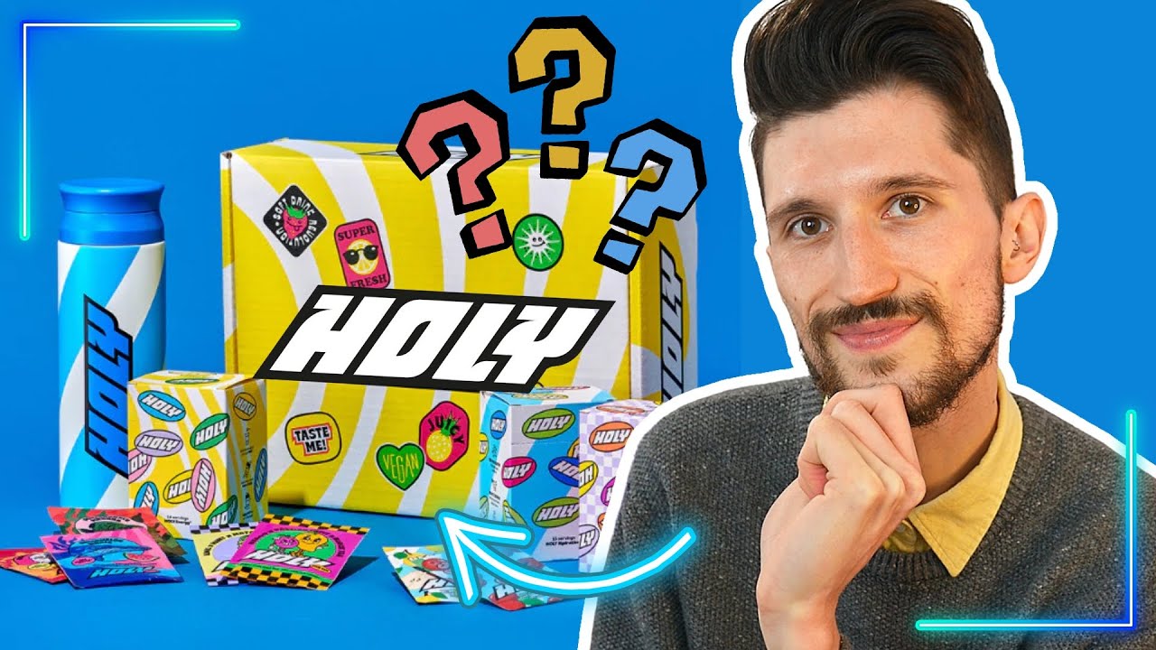 Mon AVIS sur les boissons HOLY 🧃 (UNBOXING, AVIS, PRÉVENTION...) - Flavien Alexzander Replay