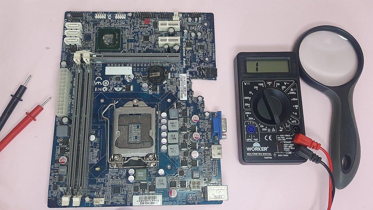 Como consertar placa m&atilde;e de computador e notebook