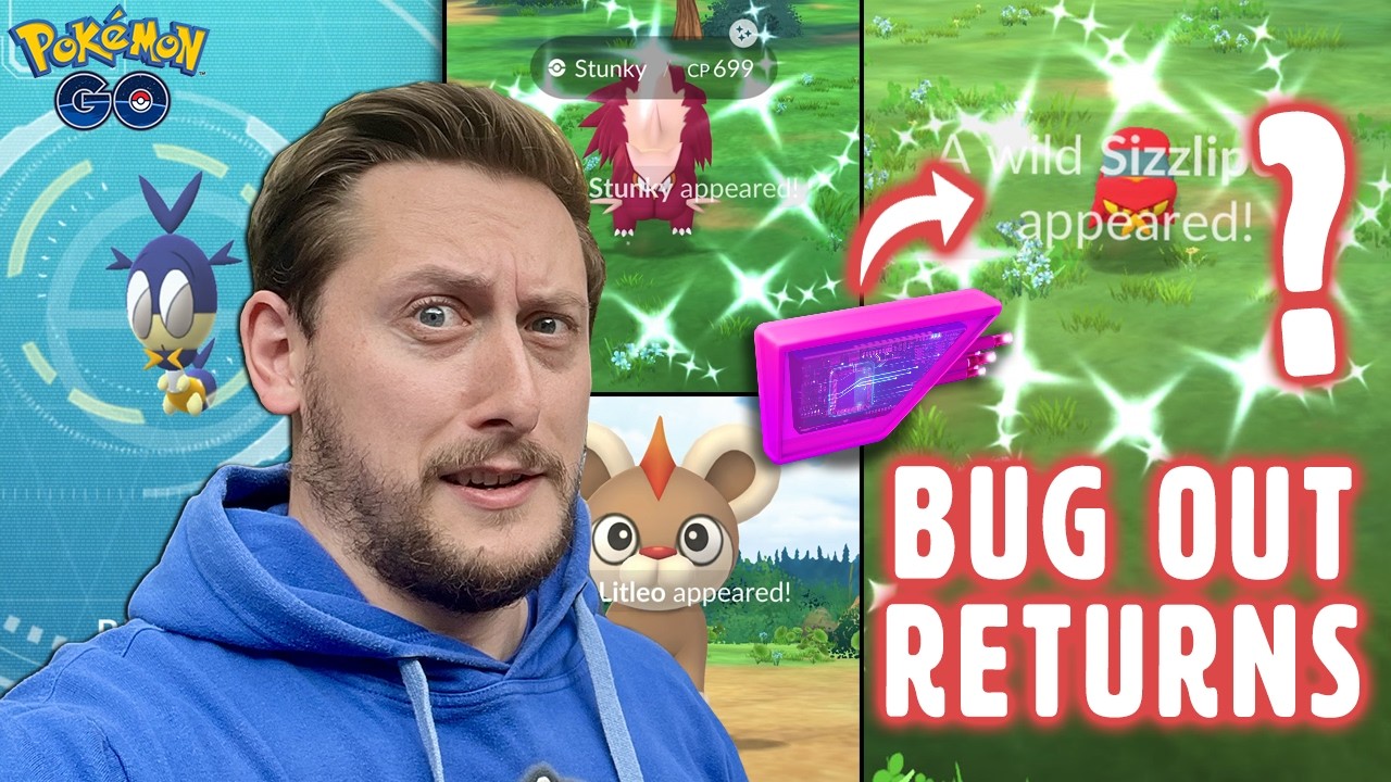 LURE BONUSES Worth It? Bug Out Event RETURNS With Blipbug Raids AND Shiny Sizzlipede! | Pokemon GO