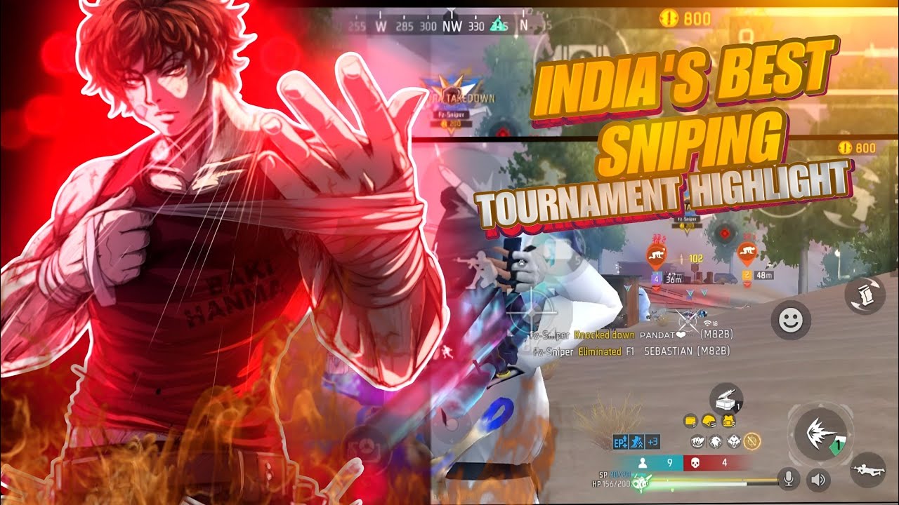 (RAW VIDEO) FREE FIRE TOURNAMENT HIGHLIGHTS 🏆 SNIPER POV 👀 || NEW YEAR SPECIAL CLUTCHES #freefire 