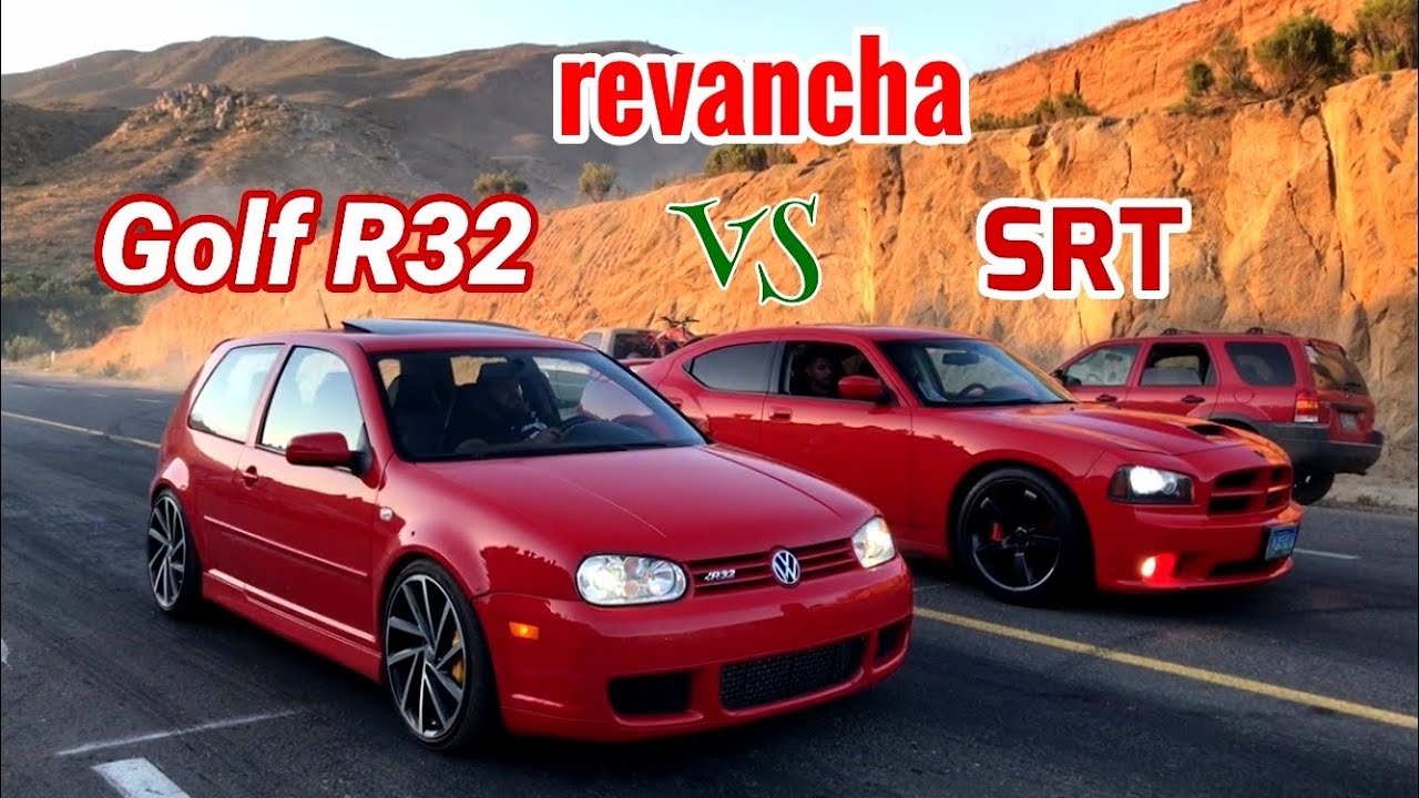 Golf r32 vs Charger SRT8