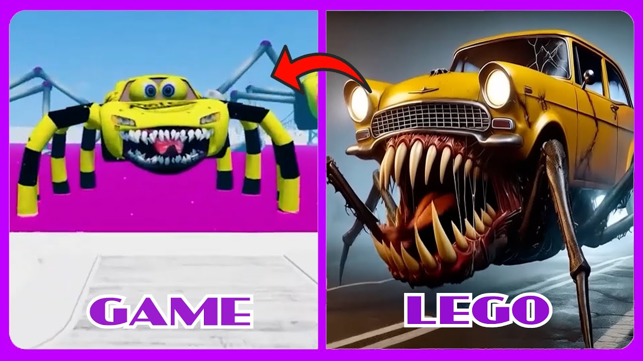 KUMPULAN MONSTER ⚔️ From Game To LEGO: When Monster Trucks Evolve In Horror!